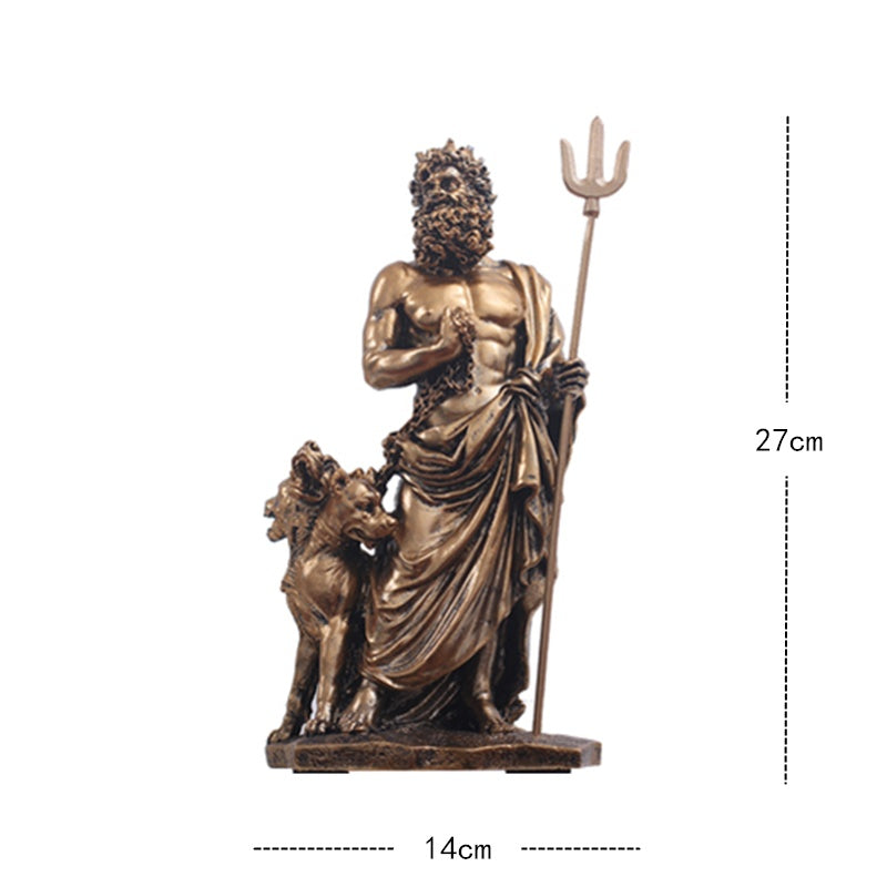 Vintage Greek Mythology Warrior Crafts Sculpture