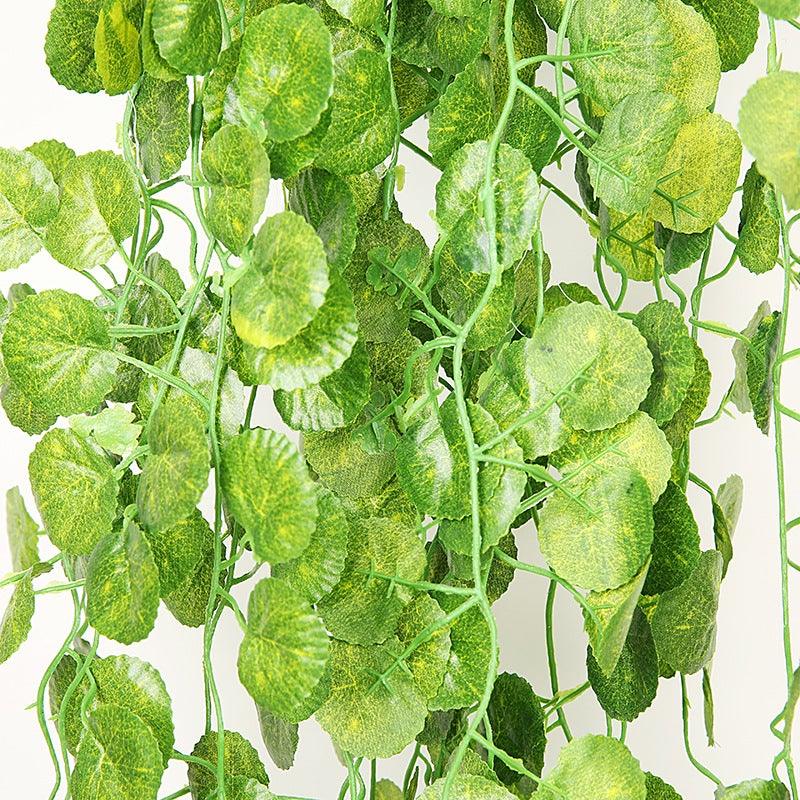 90cm Artificial Green Hanging Ivy Leaves Radish Seaweed Grape Fake Flowers