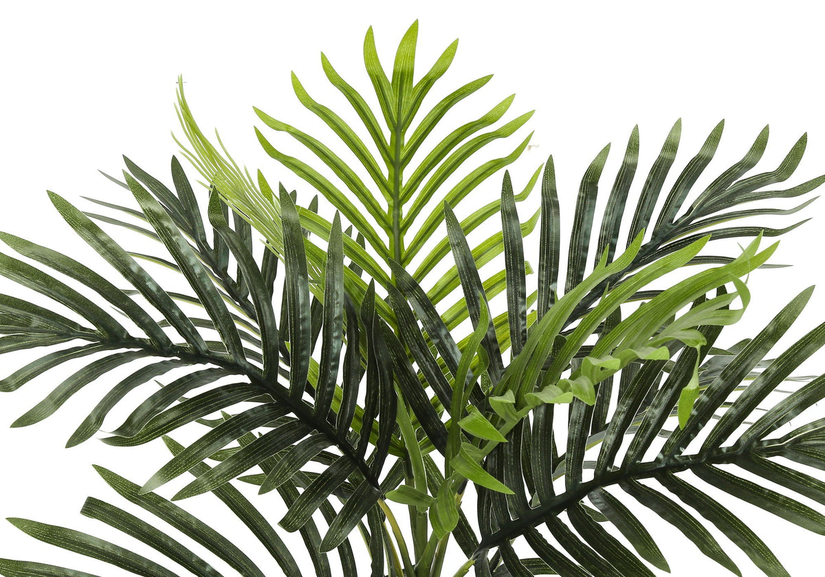 20" Tall, Artificial Plant, Palm, Indoor, Faux, Fake, Table, Greenery, Potted, Real Touch