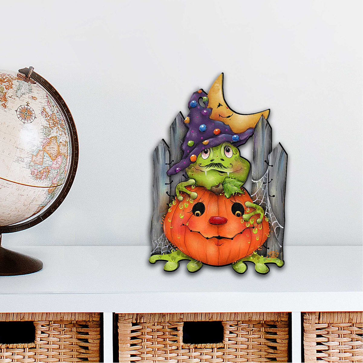 Jeepers Creepers Halloween Door Decor by Jamie Mills