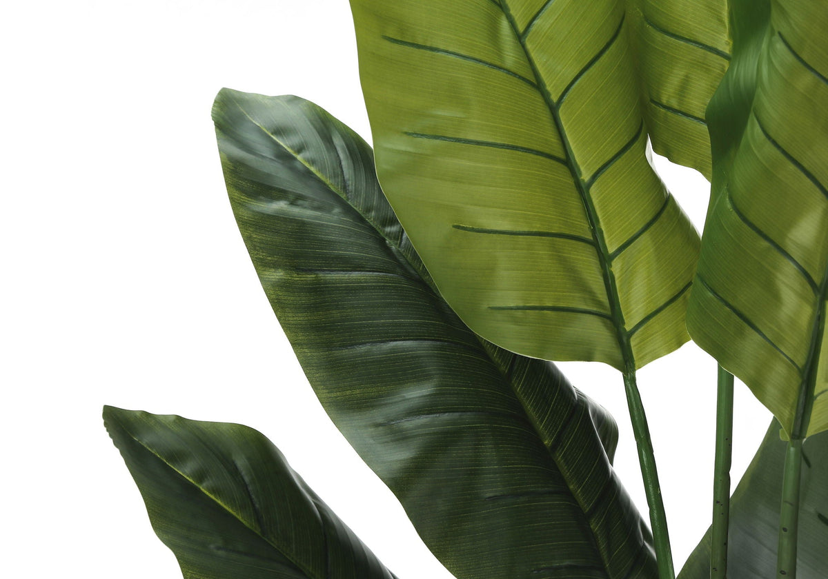 59" Tall, Artificial Plant, Strelitzia Tree, Indoor, Faux, Fake, Floor, Greenery, Potted, Real Touch