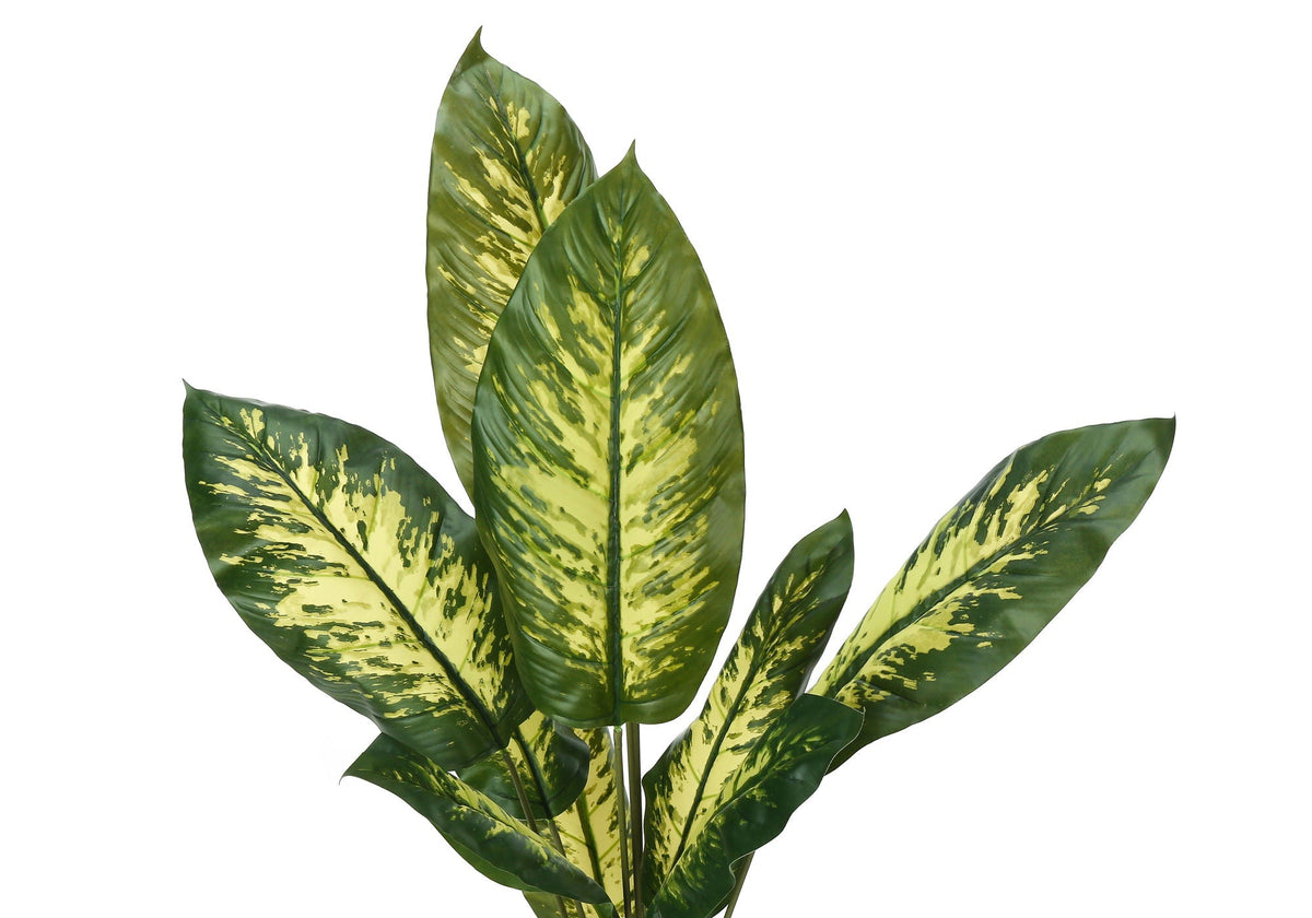 47" Tall, Artificial Plant, Evergreen Tree, Indoor, Faux, Fake, Potted, Real Touch - Green / Black