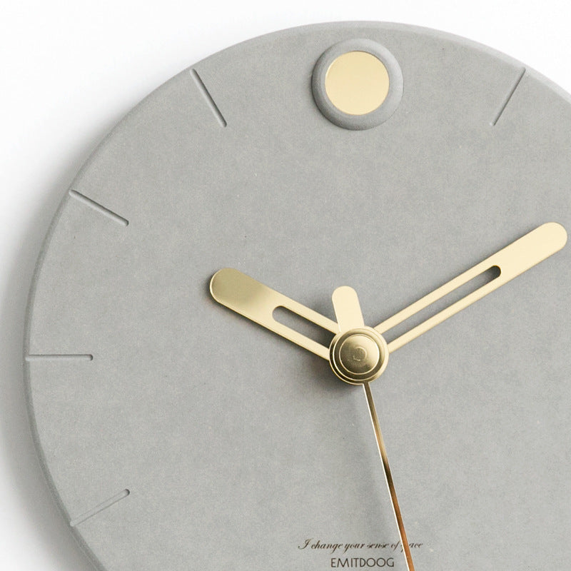 Simple creative wall clock