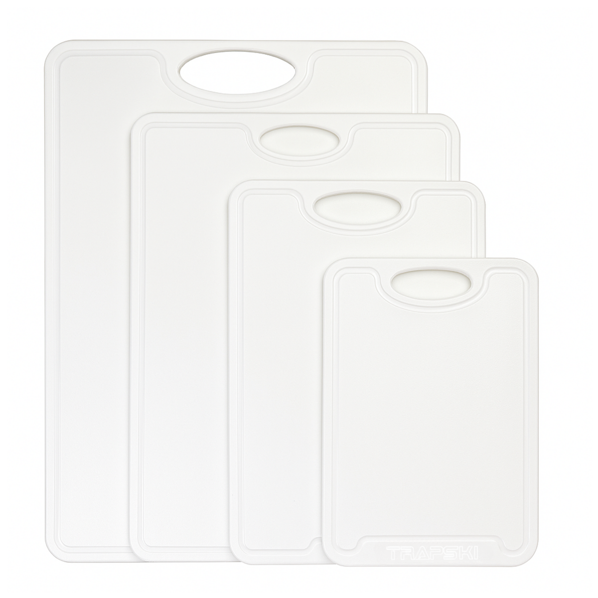 TRAPSKI Premium 1/2 Inch Thick HDPE Cutting Boards | Food-Grade Kitchen Prep Surface