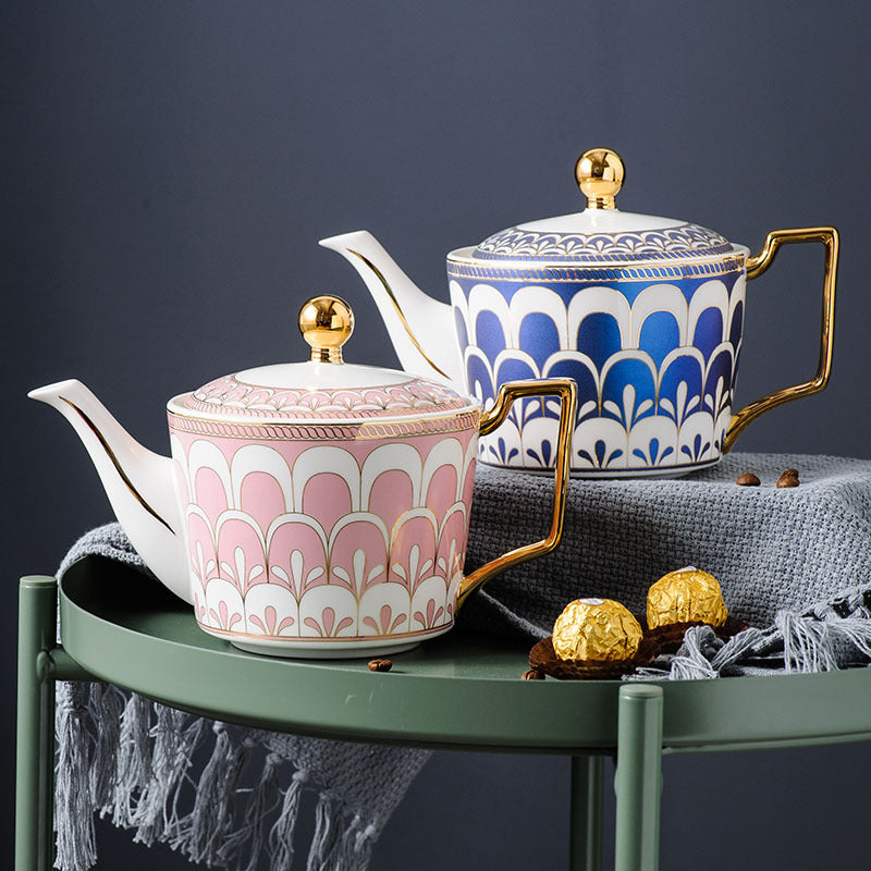 Luxury Household Heat Resistant Fashionable Ceramic Kettle
