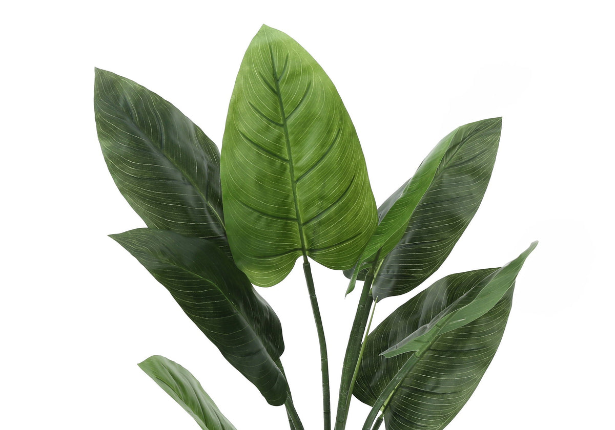 37" Tall, Artificial, Aureum Tree, Indoor, Faux, Fake, Floor, Potted, Real Touch - Green / Black
