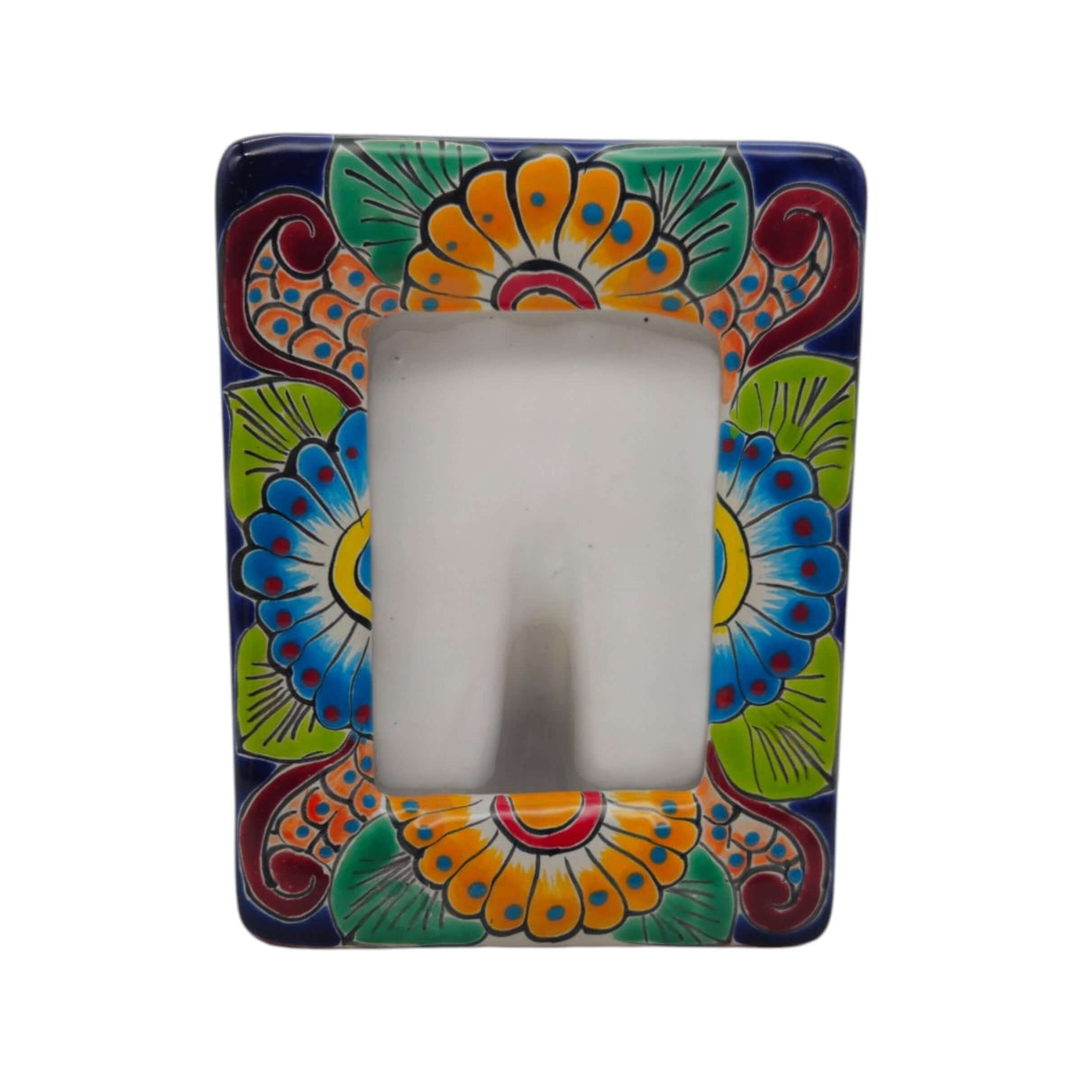 Talavera Picture Frame | Colorful Handmade Mexican Home Decor