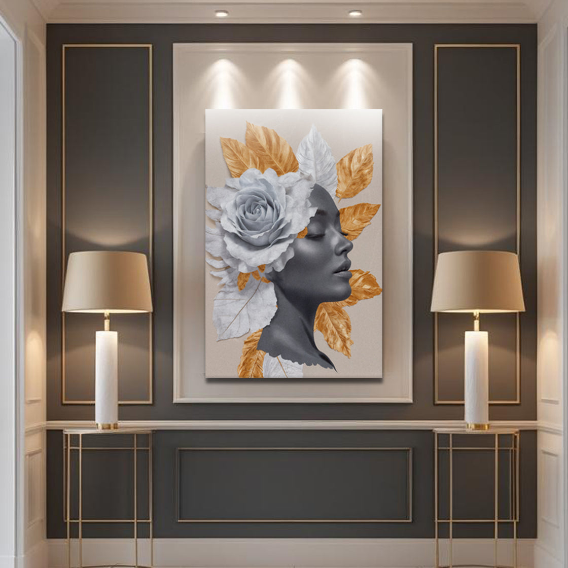 Floral Majesty Wall Art IV