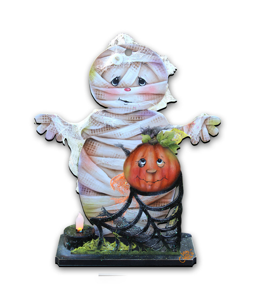Some Mummy Loves You Halloween Door Decor by Jamie Mills-Price