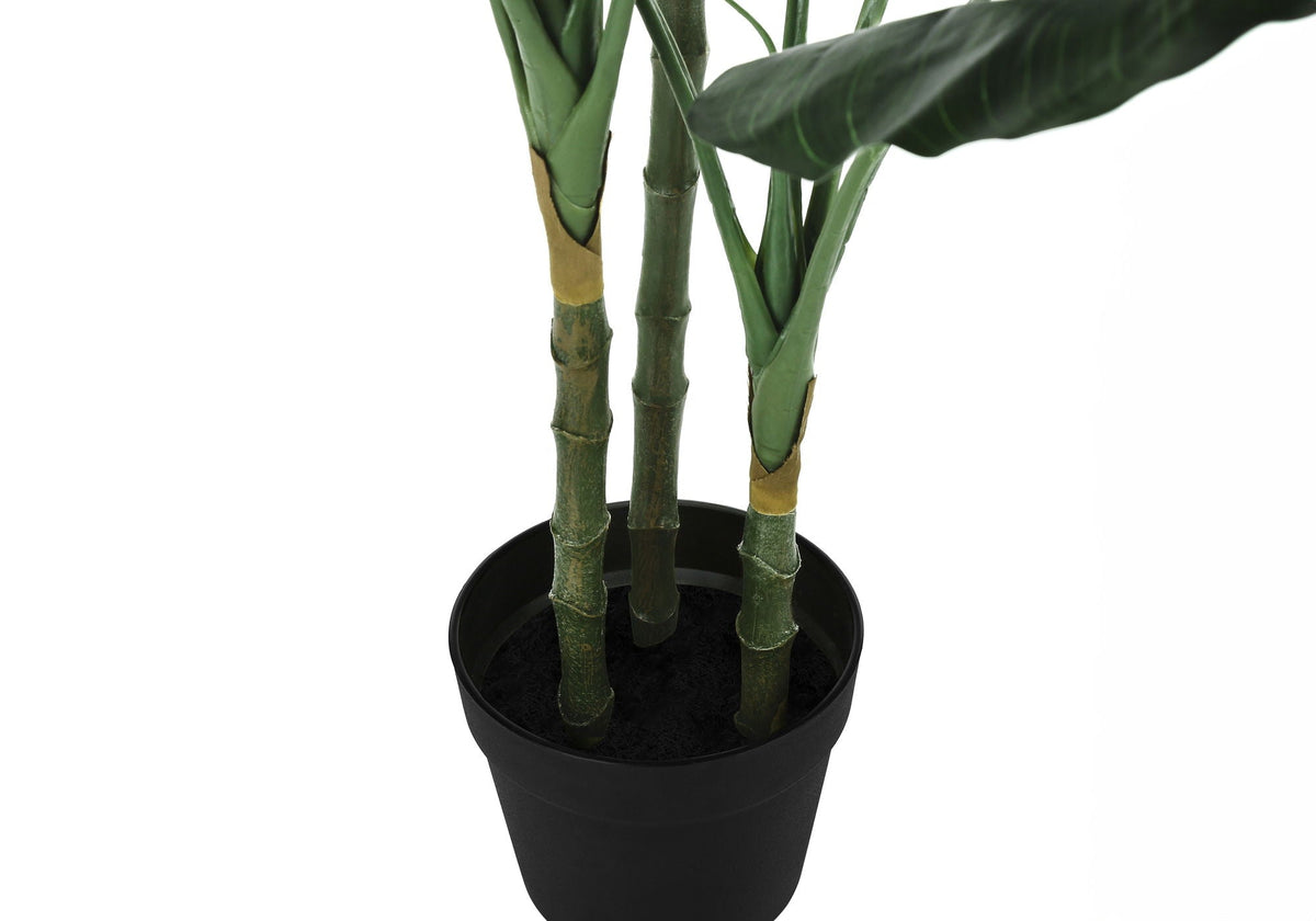 42" Tall, Artificial Plant, Evergreen Tree, Indoor, Faux, Fake, Floor, Potted- Green / Black