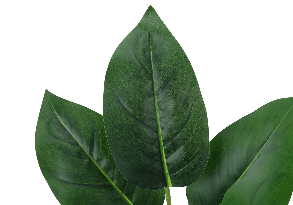 17" Tall, Artificial Plant, Aureum, Indoor, Faux, Fake, Table, Greenery, Potted, Real Touch- Green / White