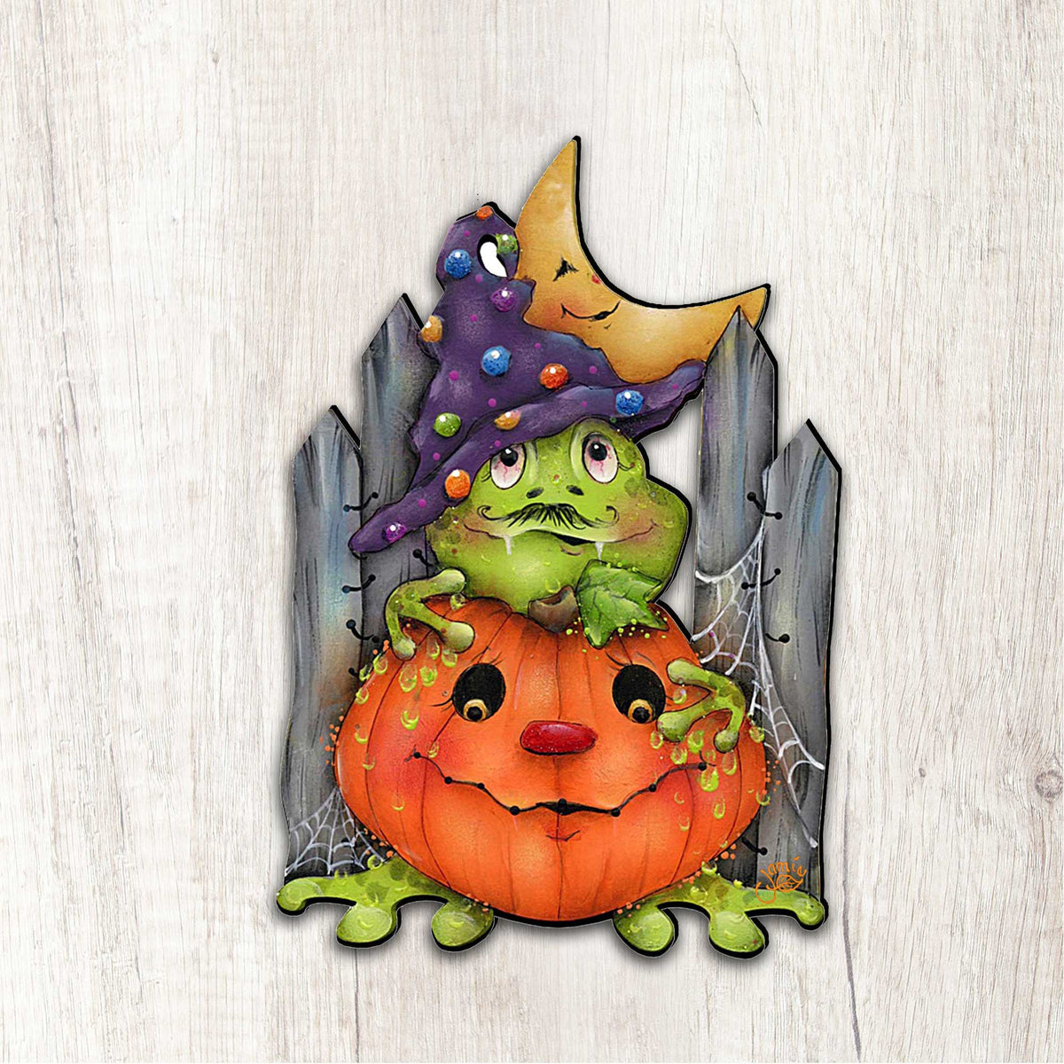 Jeepers Creepers Halloween Door Decor by Jamie Mills