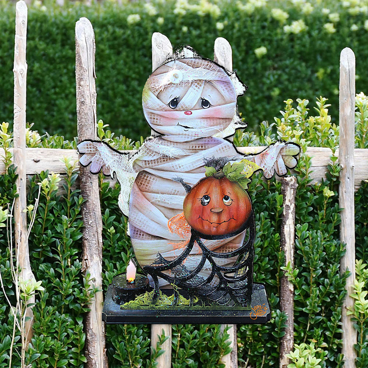 Some Mummy Loves You Halloween Door Decor by Jamie Mills-Price