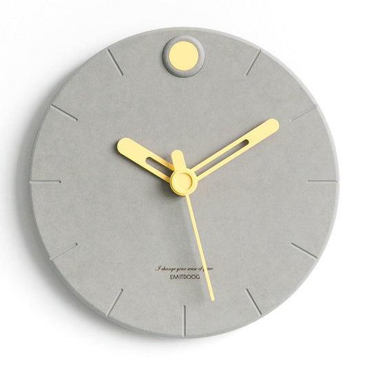 Simple creative wall clock