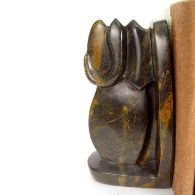 Elephant Stone Bookends (Pair)