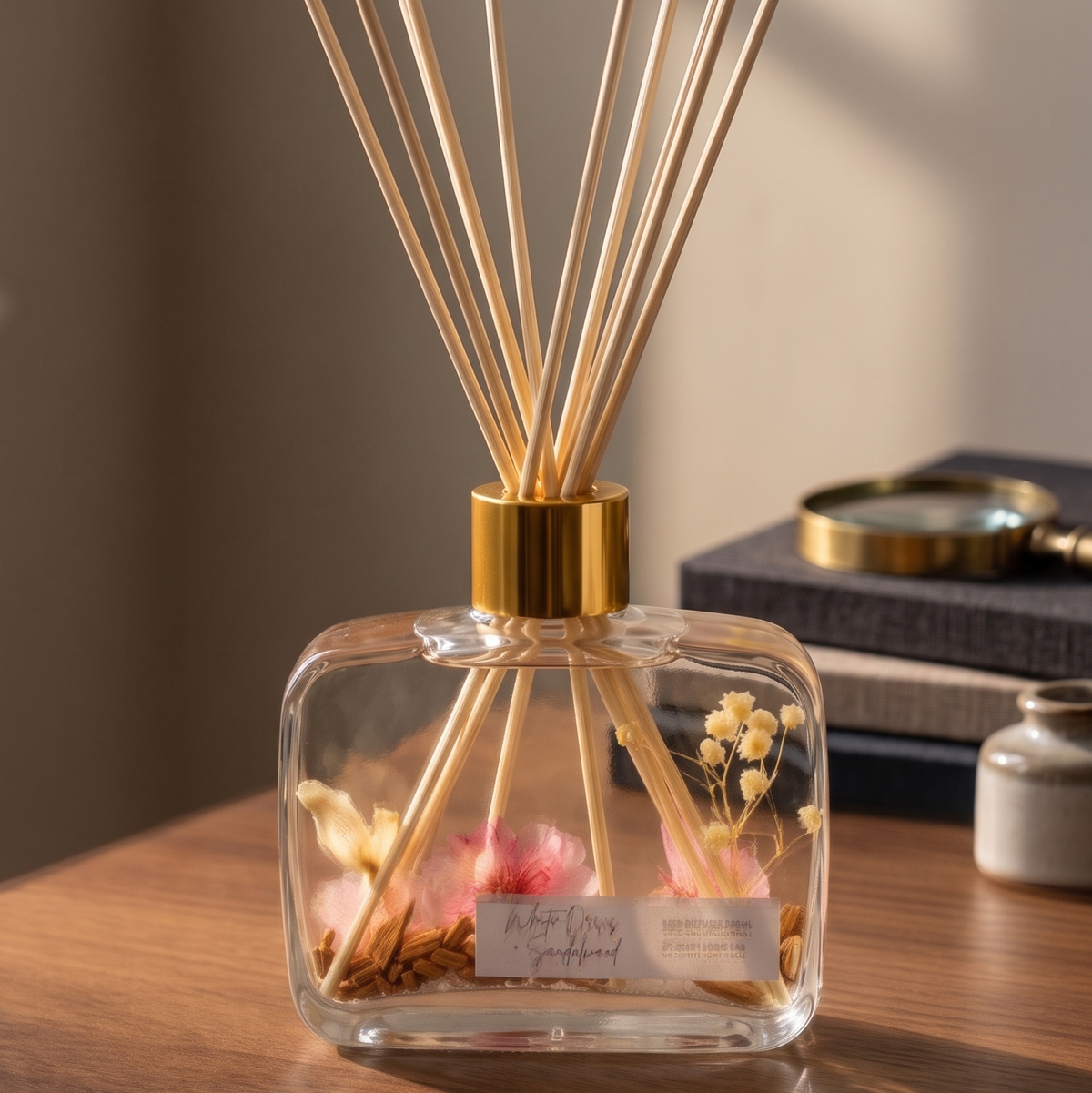 Botanical Reed Diffuser 6.8 oz – Natural Home Fragrance & Decor