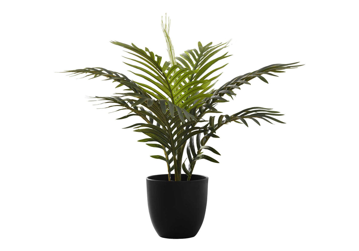 20" Tall, Artificial Plant, Palm, Indoor, Faux, Fake, Table, Greenery, Potted, Real Touch