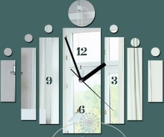 Creative DIY Clock Wall Stickers
