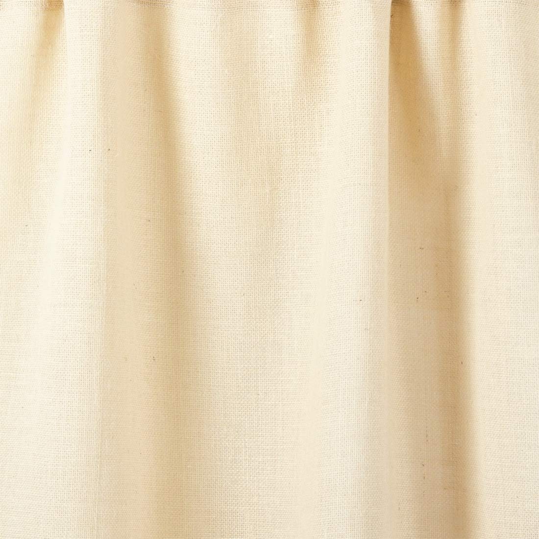 Fennco Styles Passe-Partout Burlap Lined Curtain Drape Panel 42 x 96 Inch