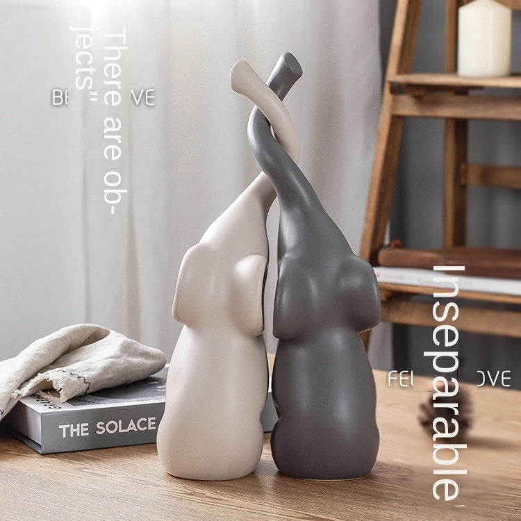 European Home Decor Adorable Couple Figurine