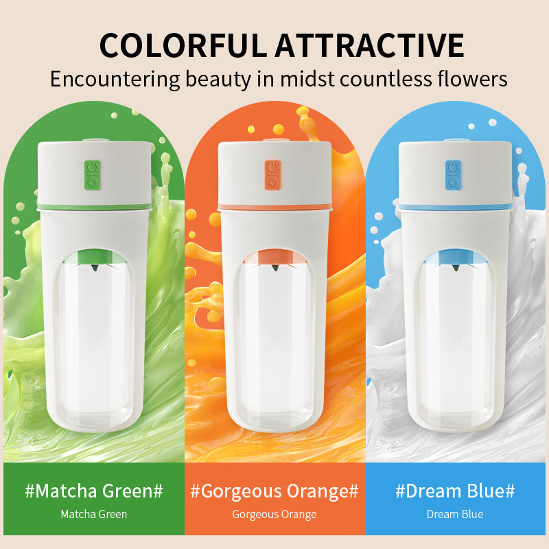 Kitchen Electric Juicer USB Charging Wireless Juices Blender Fruit Orange Mixer Squeezer