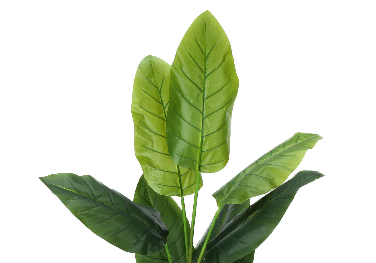 59" Tall, Artificial Plant, Strelitzia Tree, Indoor, Faux, Fake, Floor, Greenery, Potted, Real Touch