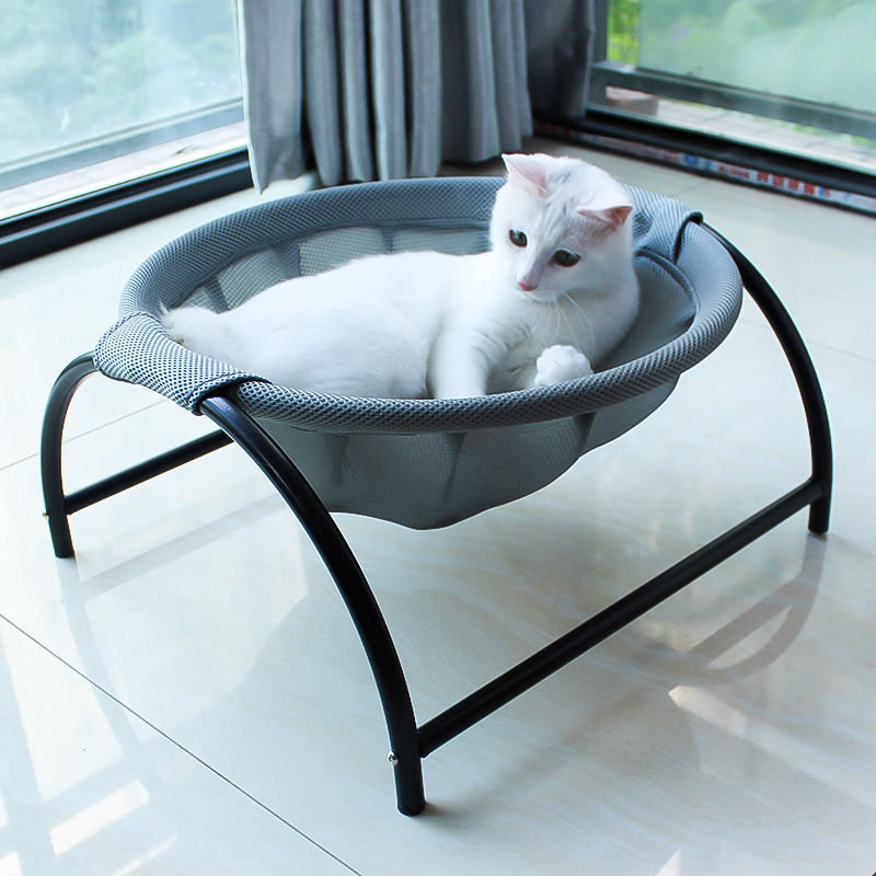 Cat Hammock Free-Standing Wash Detachable Excellent Breathability Indoors Outdoors