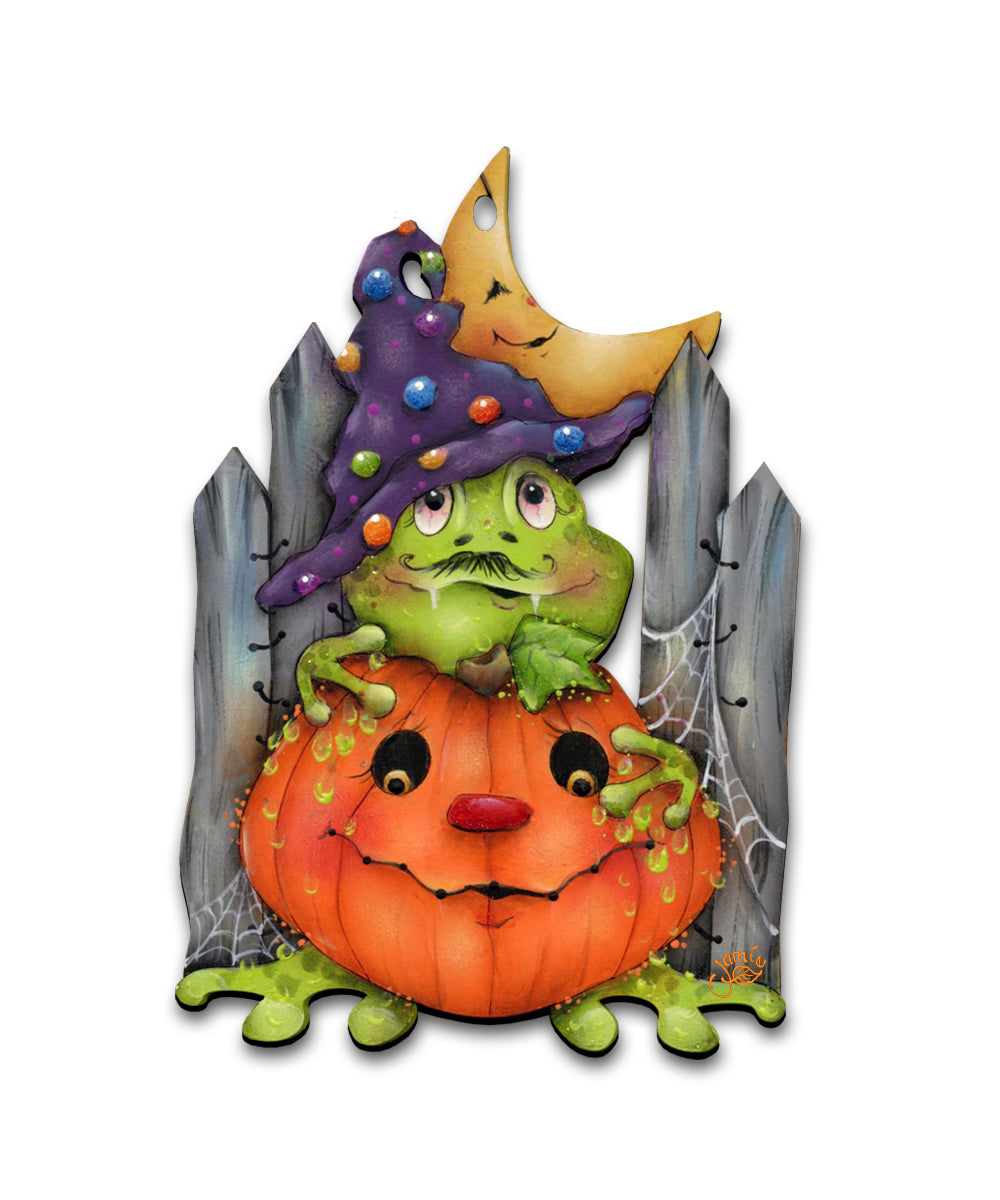 Jeepers Creepers Halloween Door Decor by Jamie Mills
