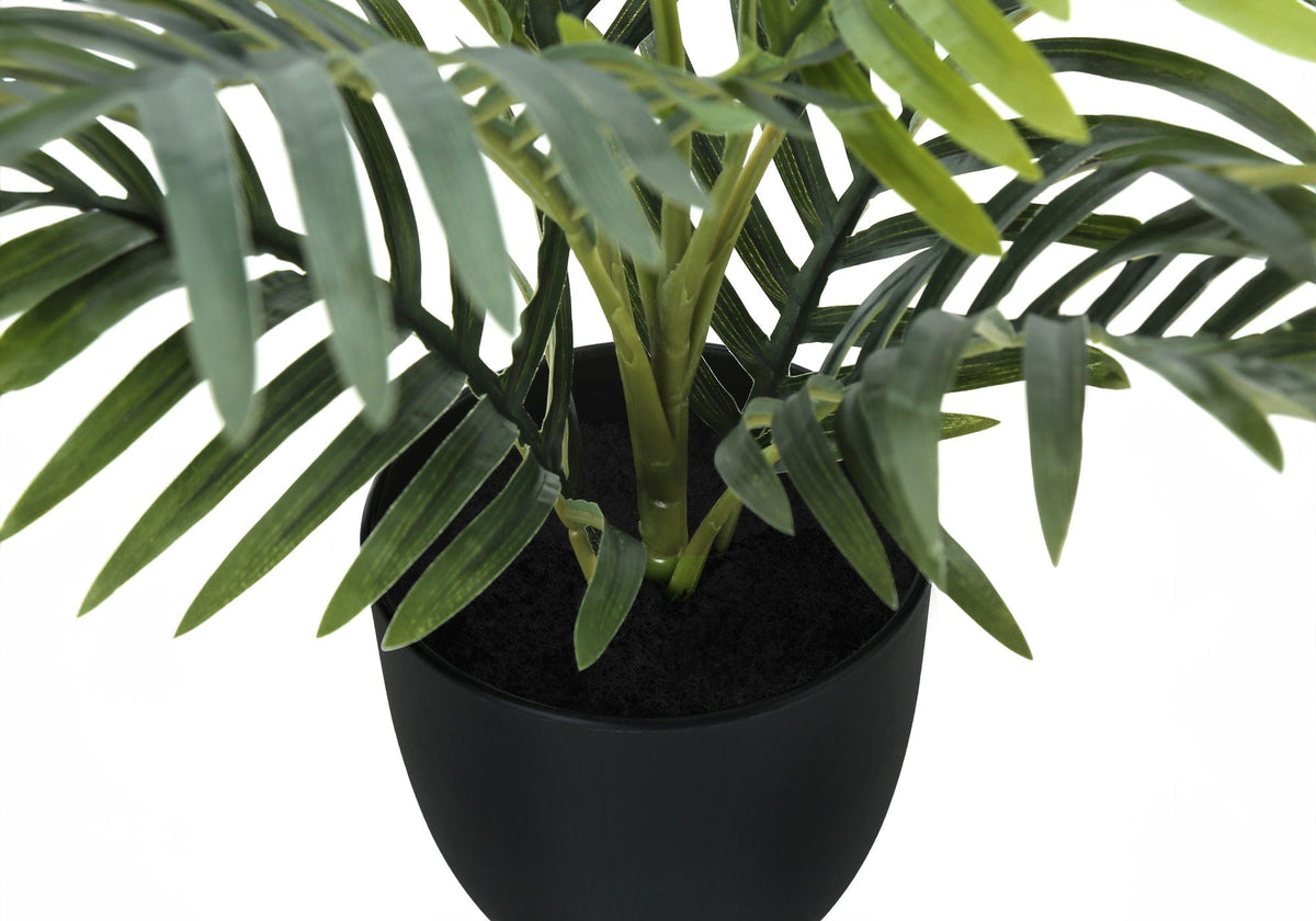 20" Tall, Artificial Plant, Palm, Indoor, Faux, Fake, Table, Greenery, Potted, Real Touch