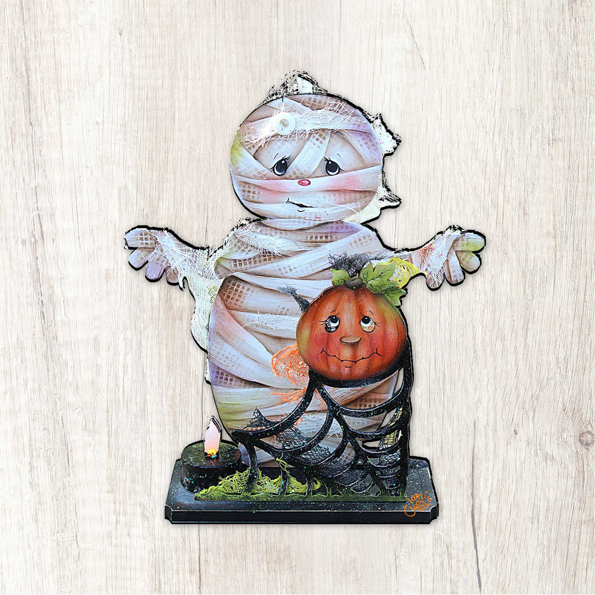Some Mummy Loves You Halloween Door Decor by Jamie Mills-Price