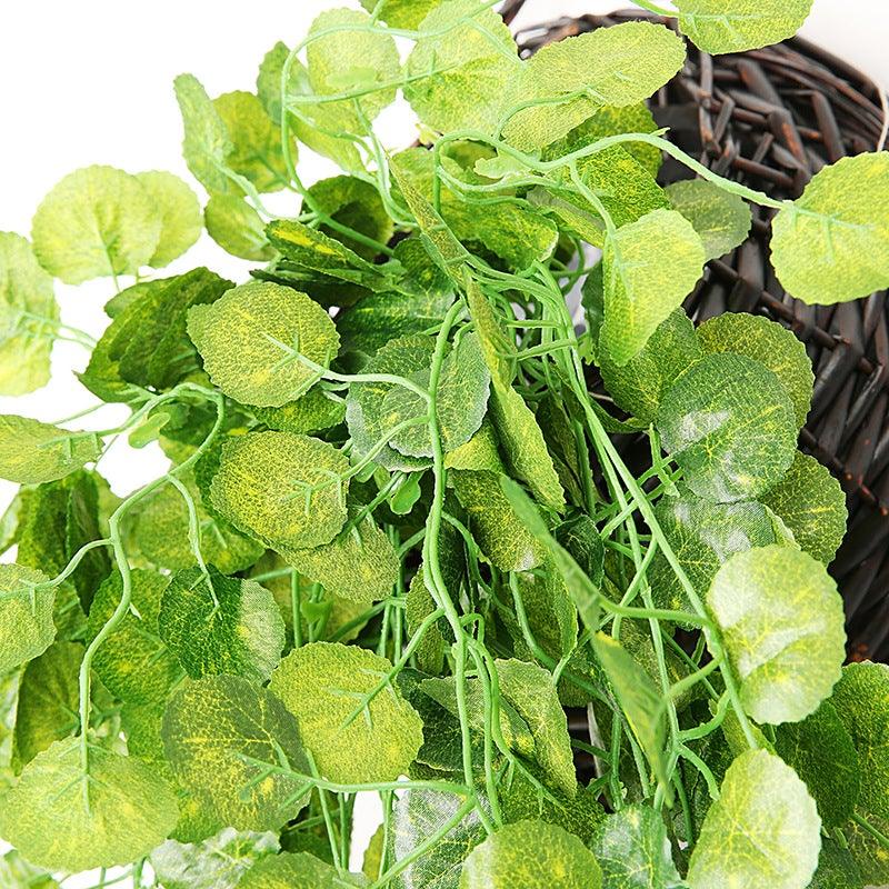90cm Artificial Green Hanging Ivy Leaves Radish Seaweed Grape Fake Flowers