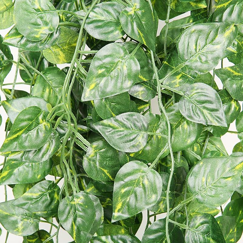 90cm Artificial Green Hanging Ivy Leaves Radish Seaweed Grape Fake Flowers