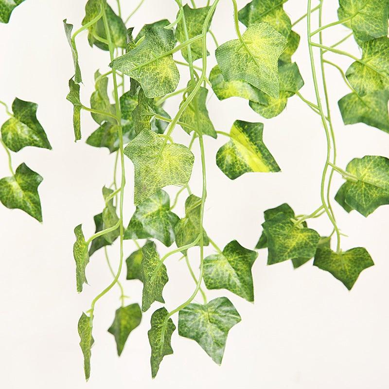90cm Artificial Green Hanging Ivy Leaves Radish Seaweed Grape Fake Flowers