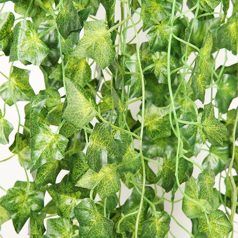 90cm Artificial Green Hanging Ivy Leaves Radish Seaweed Grape Fake Flowers