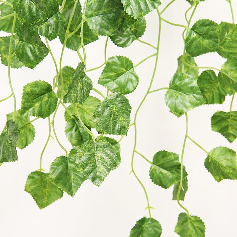 90cm Artificial Green Hanging Ivy Leaves Radish Seaweed Grape Fake Flowers