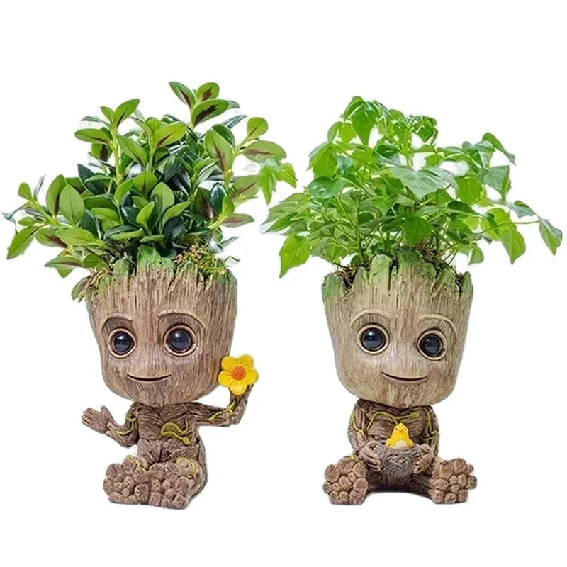 Home Decoration Crafts Miniature Model Office Desktop Display Cartoon Groot Figurines