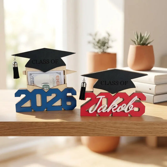 Personalized Graduation Money Holder 2026
