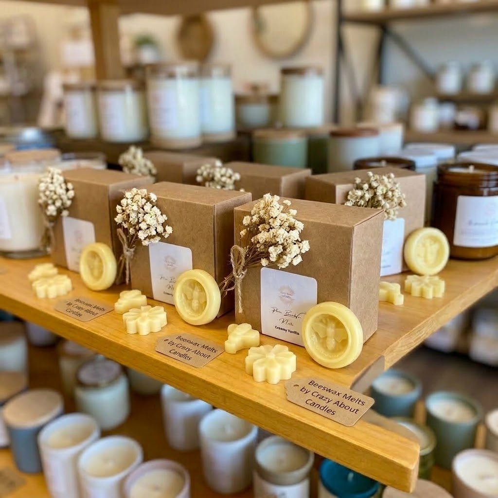 Beeswax Melts | Hand-Poured, Eco-Friendly | 9 Scents