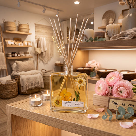 Botanical Reed Diffuser 4 OZ | Unique Gift Idea & Home Decor