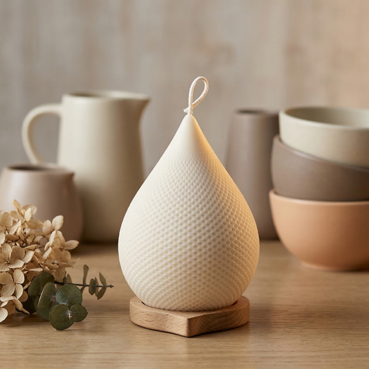 Teardrop Sculptural Candle