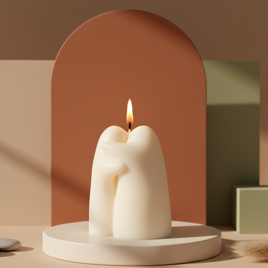 Emotional Support Candle | Sculptural Soy Wax Comfort Gift