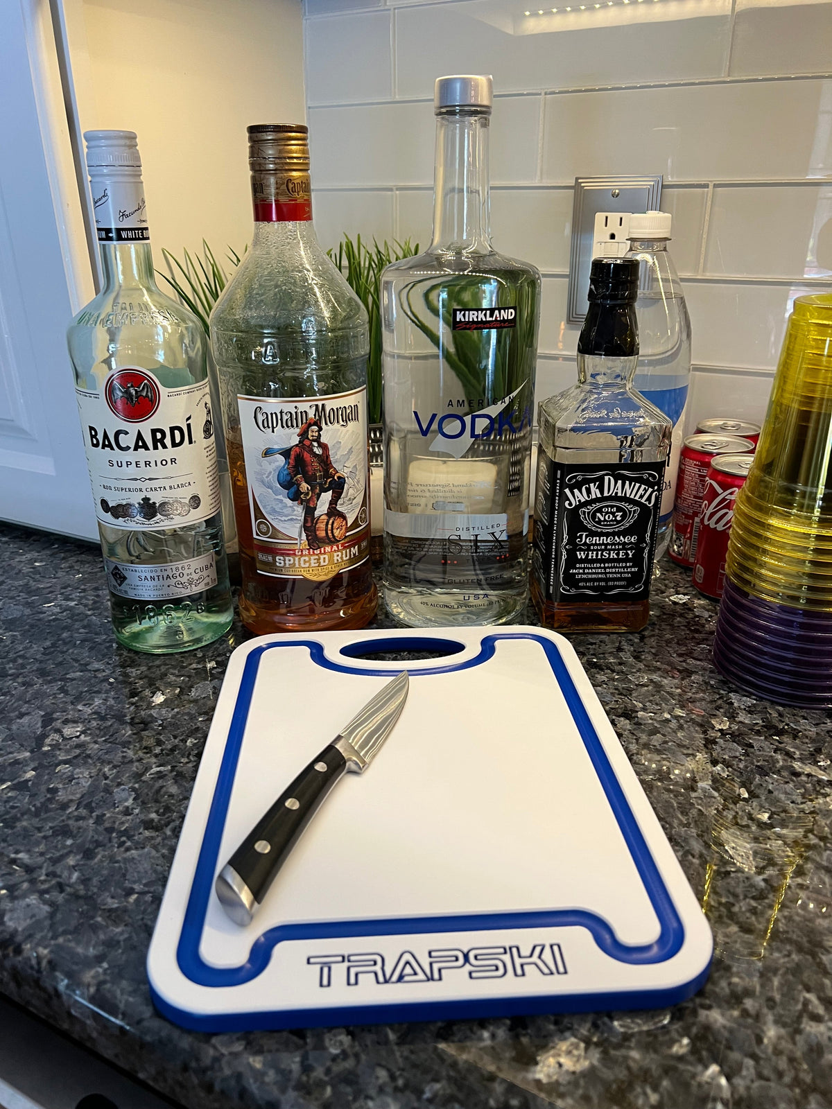 TRAPSKI Premium 1/2 Inch Thick HDPE Cutting Boards | Food-Grade Kitchen Prep Surface