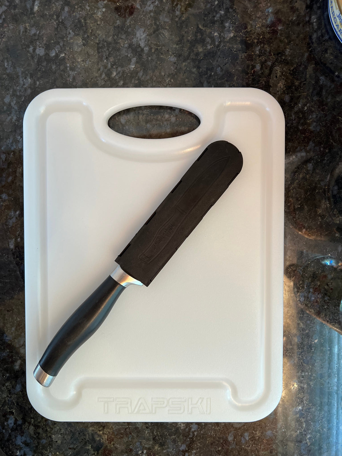 TRAPSKI Premium 1/2 Inch Thick HDPE Cutting Boards | Food-Grade Kitchen Prep Surface