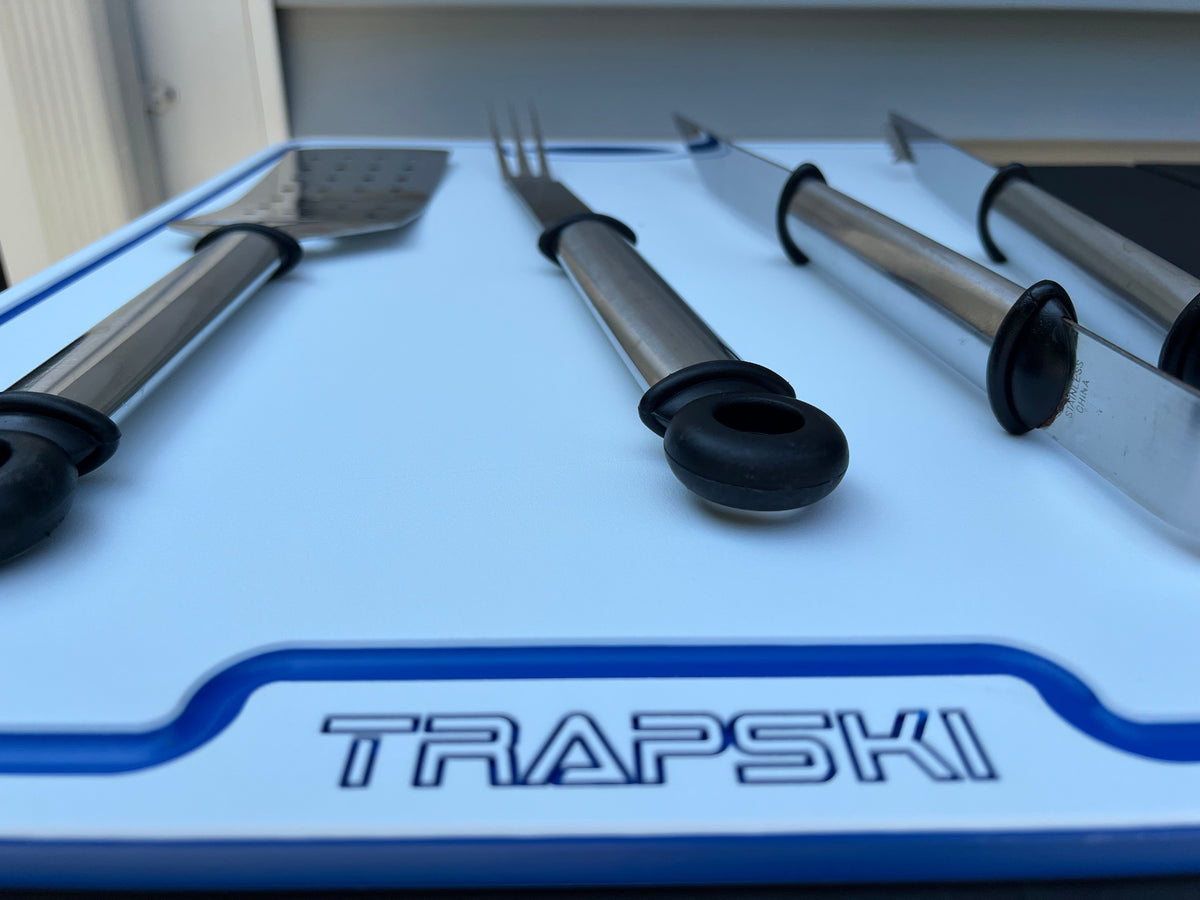 TRAPSKI Premium 1/2 Inch Thick HDPE Cutting Boards | Food-Grade Kitchen Prep Surface