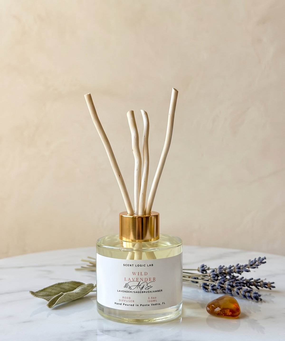 Wild Lavender Reed Diffuser | 100 ml, 200 ml or Both