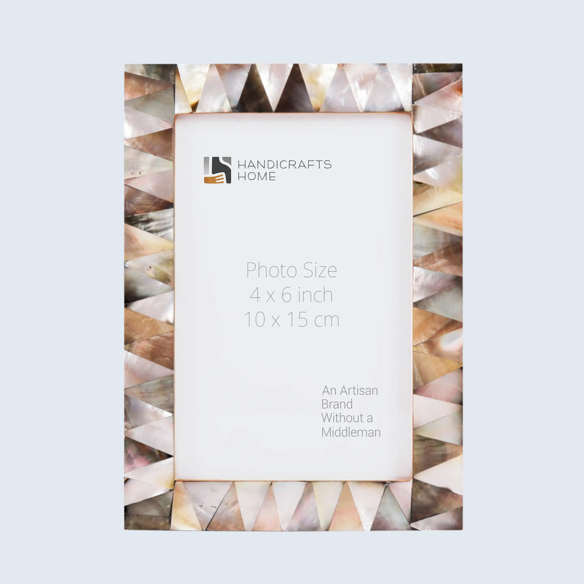 Picture Frame Pearlescent Ebony Collection Mother of Pearl Black – 3 Sizes