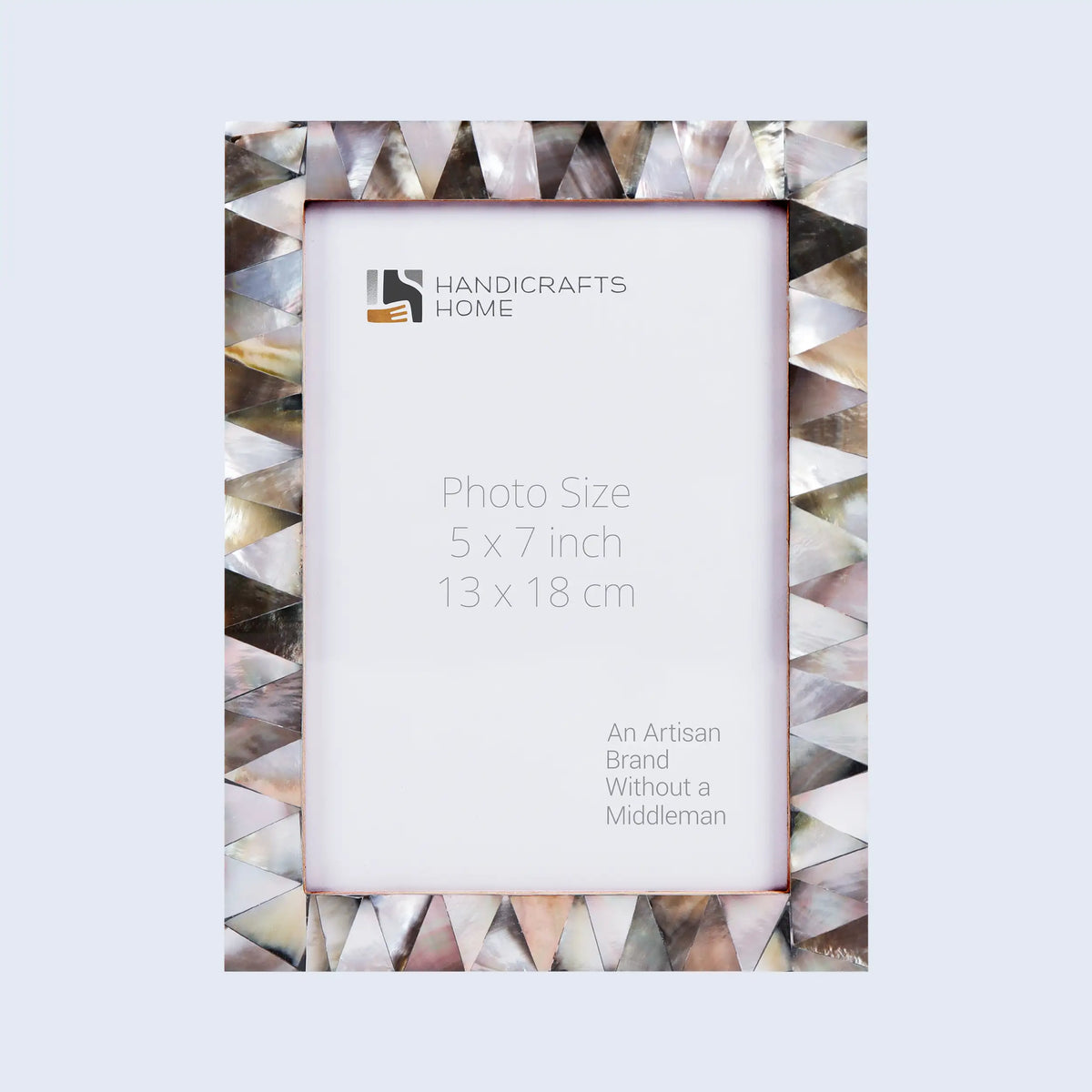 Picture Frame Pearlescent Ebony Collection Mother of Pearl Black – 3 Sizes