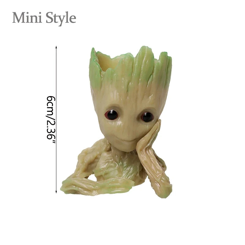 Home Decoration Crafts Miniature Model Office Desktop Display Cartoon Groot Figurines
