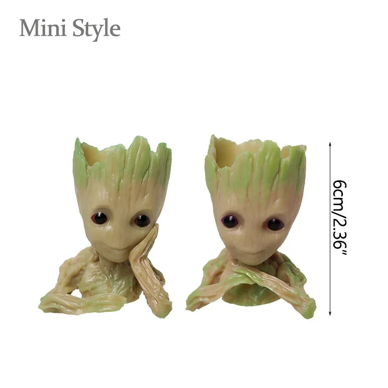 Home Decoration Crafts Miniature Model Office Desktop Display Cartoon Groot Figurines
