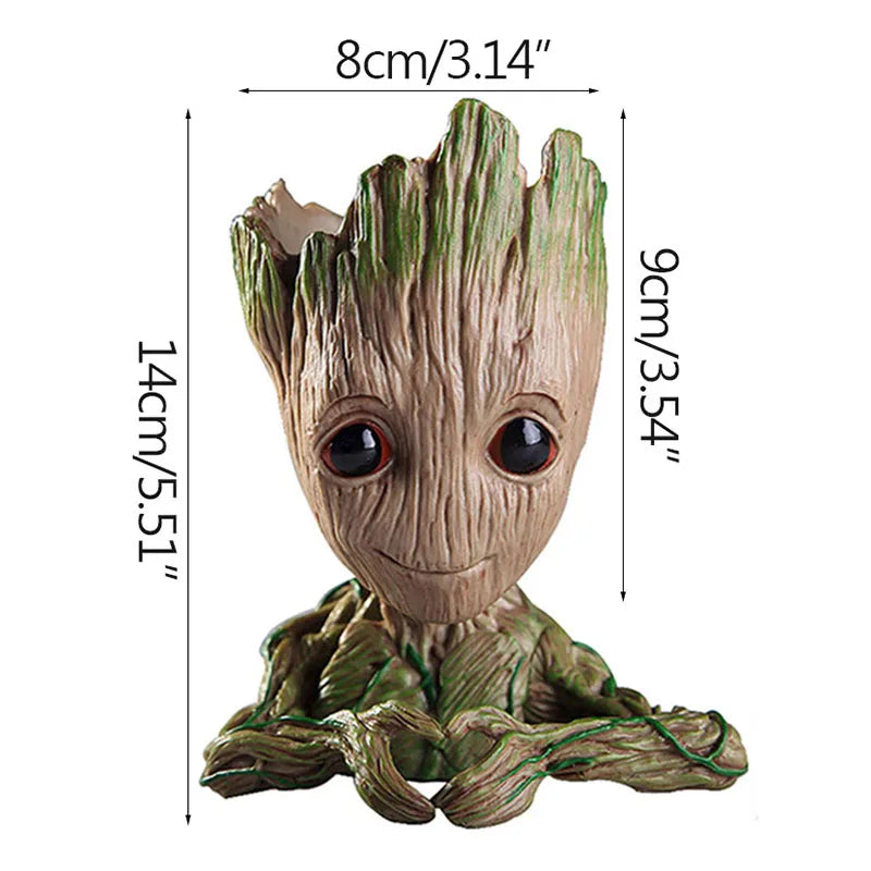 Home Decoration Crafts Miniature Model Office Desktop Display Cartoon Groot Figurines